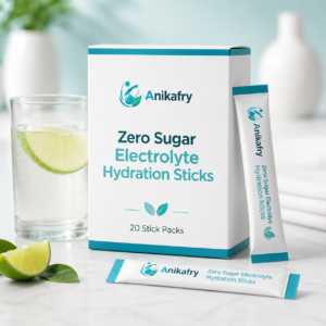 Anikafry Zero Sugar Electrolyte Hydration Sticks